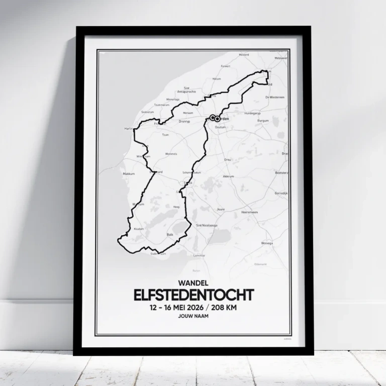 Elfsteden Wandeltocht 2026 poster