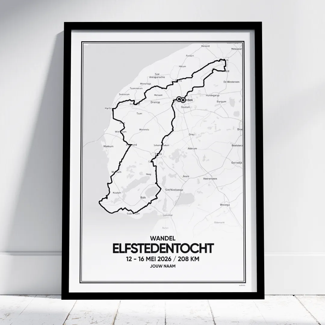 Elfsteden Wandeltocht 2026 poster Elfsteden Wandeltocht 2026 poster