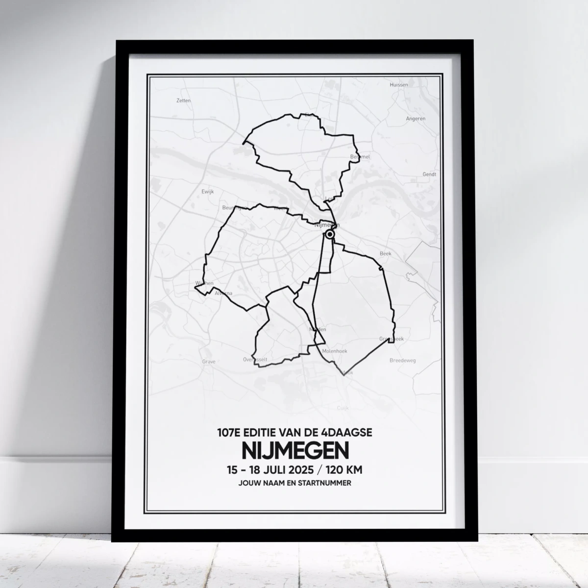 4Daagse Nijmegen 2025 print