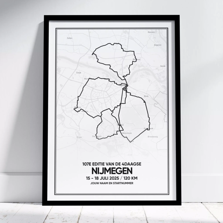 4Daagse Nijmegen 2025 print