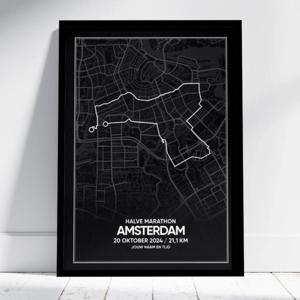 Amsterdam Halve Marathon Poster