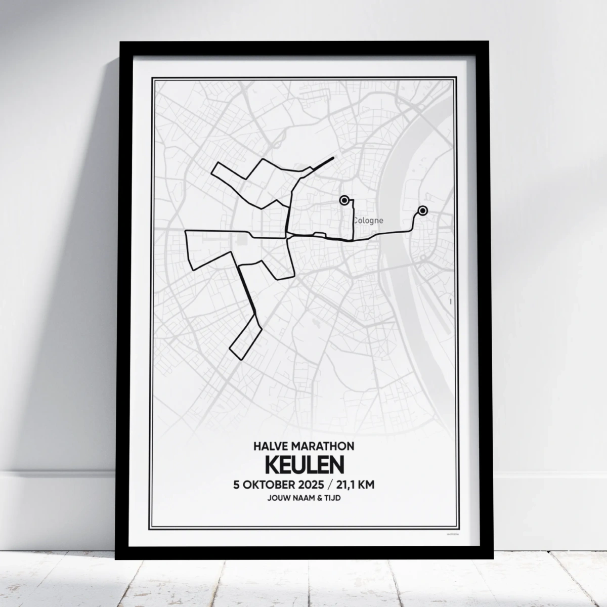 Keulen Halve Marathon 2025 print Keulen Halve Marathon 2025 print