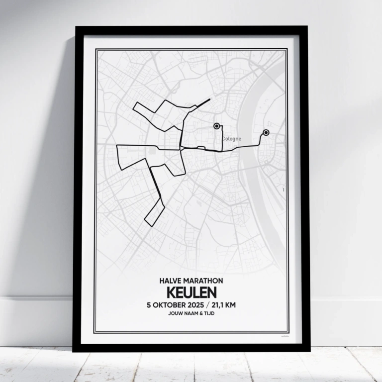 Keulen Halve Marathon 2025 print
