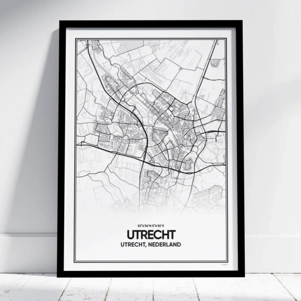 Stadskaart Utrecht