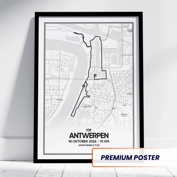 Antwerpen Marathon 10K 2026 Poster