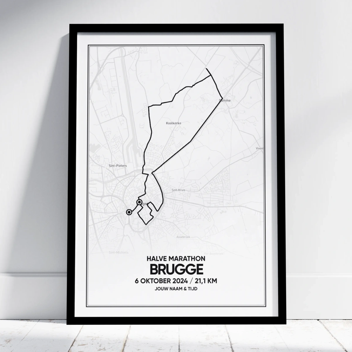 Brugge Halve Marathon 2024 print