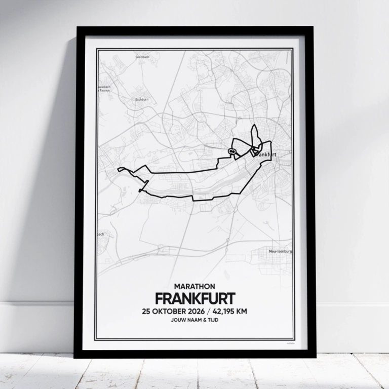 Frankfurt Marathon 2026 poster