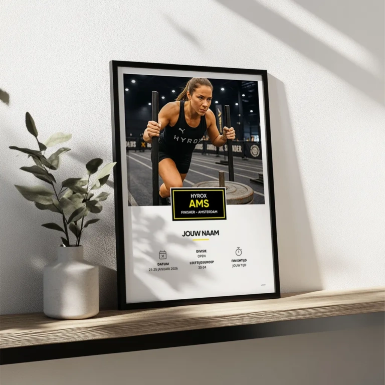 Hyrox Amsterdam aandenken 2026