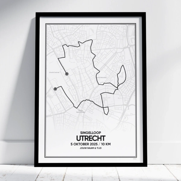 Singelloop Utrecht 10KM 2025 print