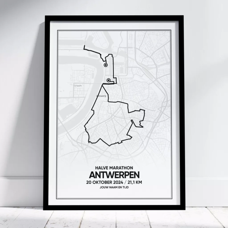 Antwerpen Halve Marathon 2024 poster