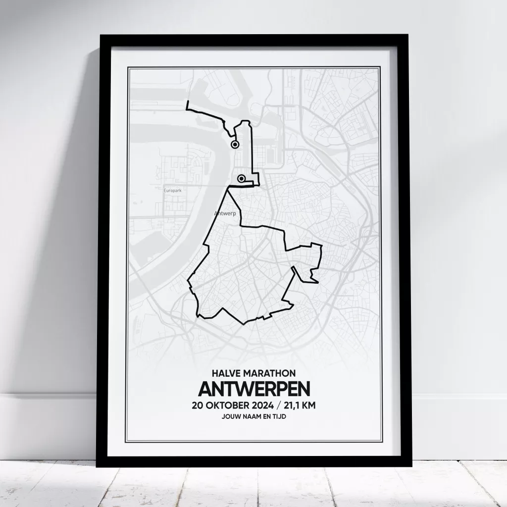 Antwerpen Halve Marathon 2024 poster