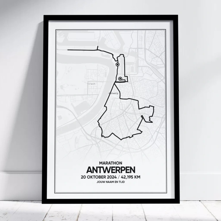 Antwerpen Marathon 2024 Poster