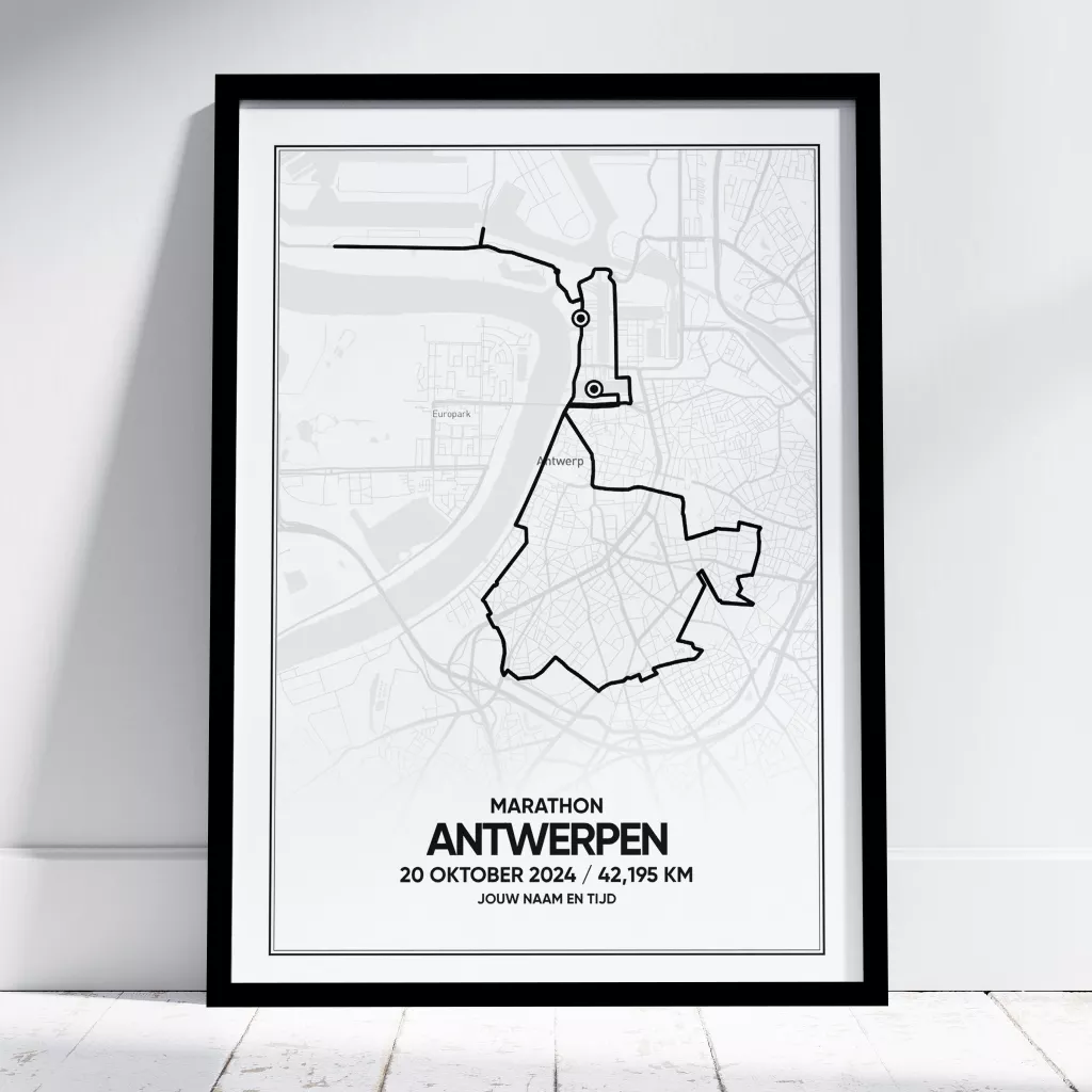 Antwerpen Marathon 2024 Poster Antwerpen Marathon 2024 Poster