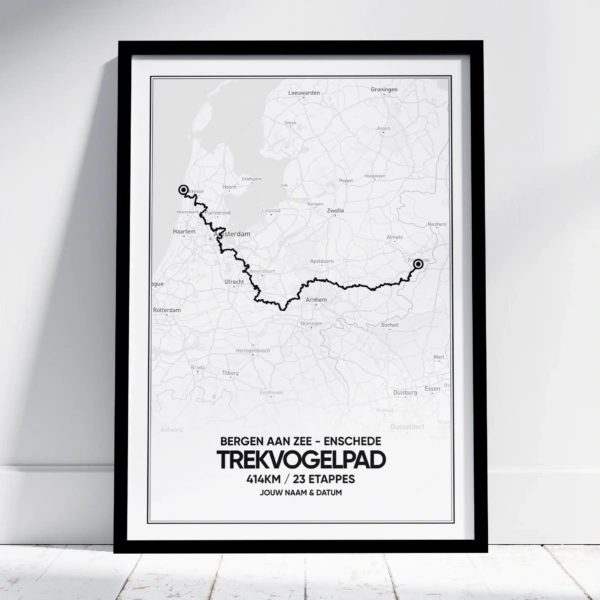 LAW2 trekvogelpad Poster (met naam) - Image 1