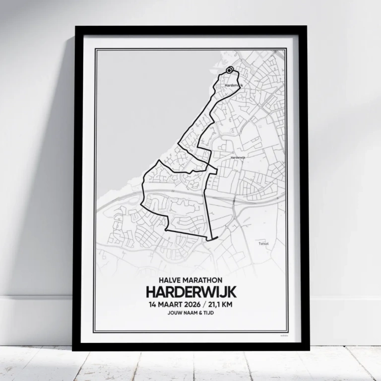 Harderwijk halve marathon 2026 poster