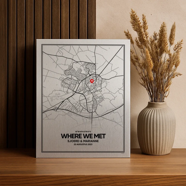 Maak zelf jouw Bijzondere locatie print op aluminium