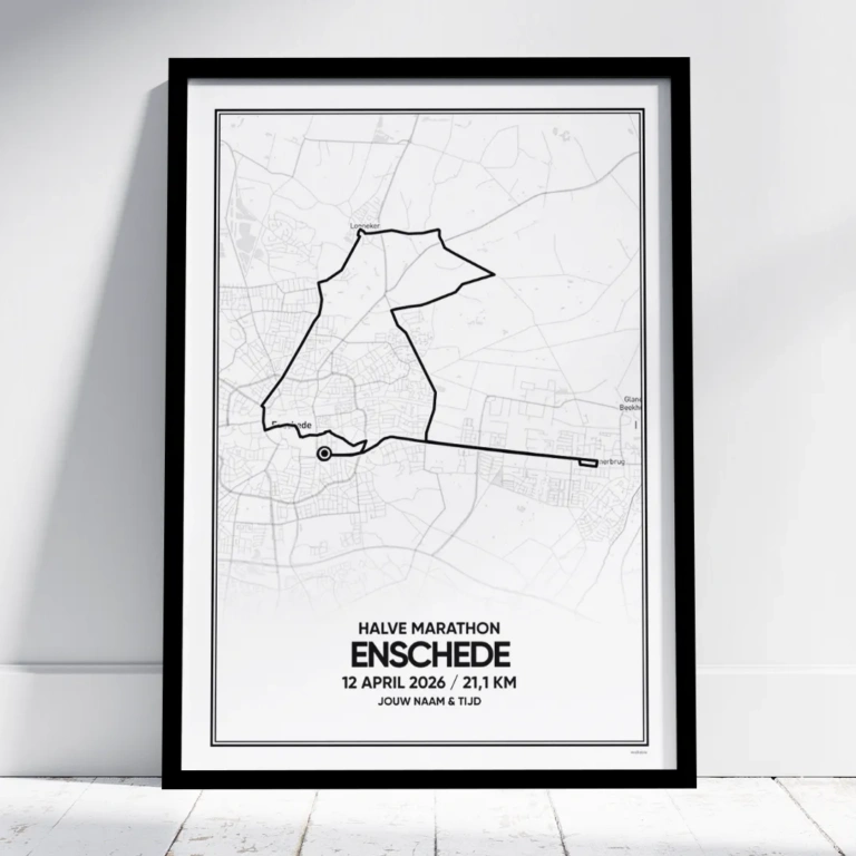 Enschede Halve Marathon 2026 poster