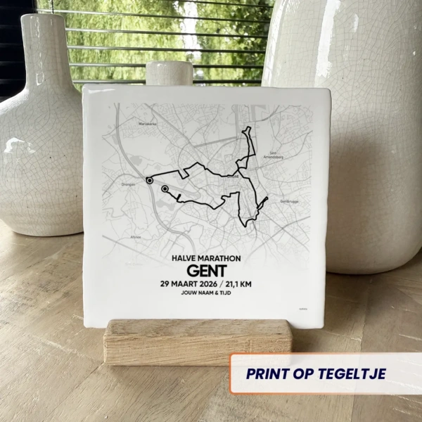 Gent halve marathon 2026 tegeltje
