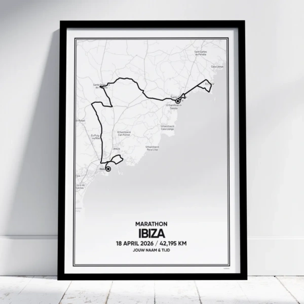 Ibiza marathon 2026 poster