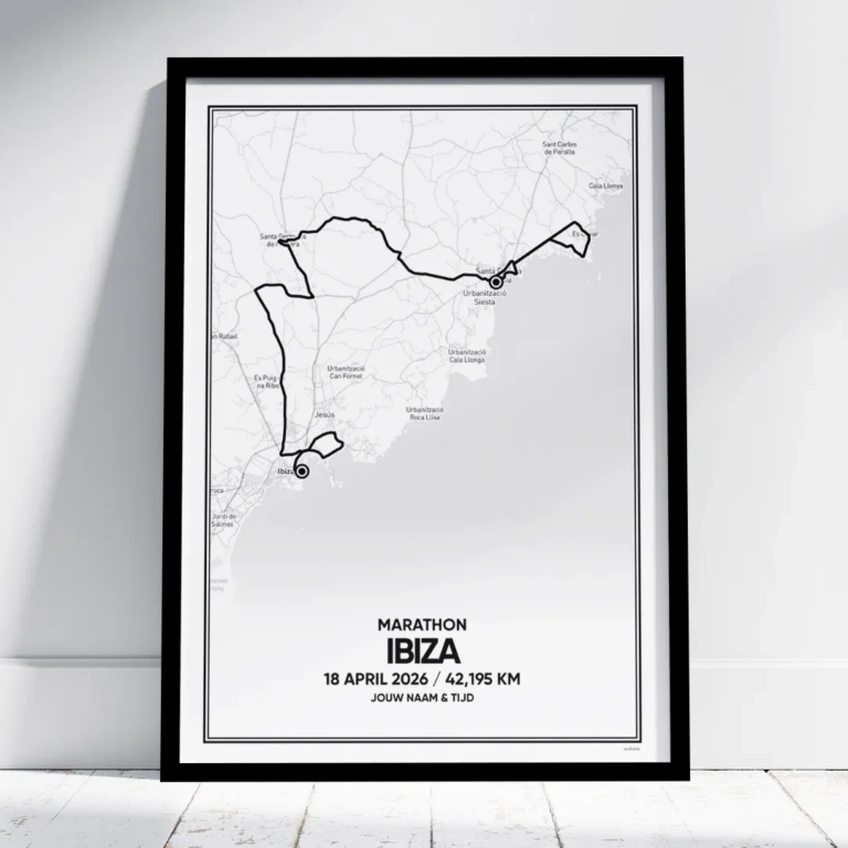 Ibiza marathon 2026 poster