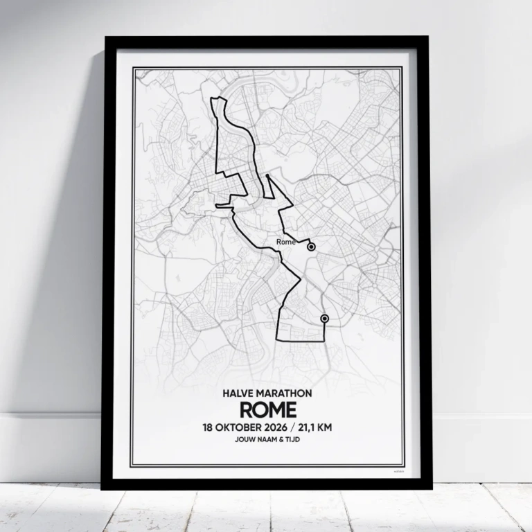 Rome Halve Marathon 2026 poster