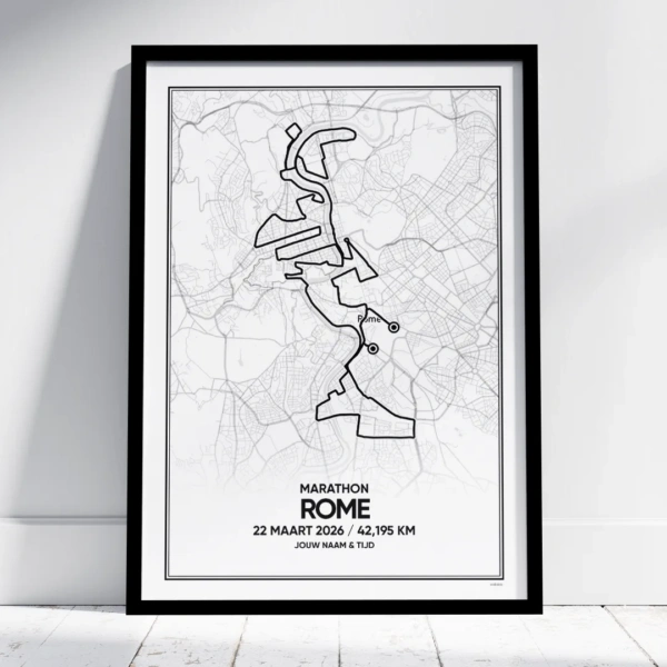 Rome marathon 2026 poster
