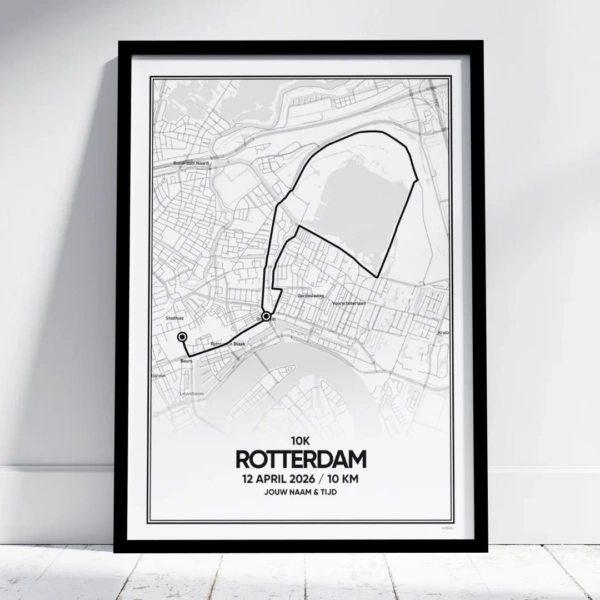 Rotterdam Marathon 10km 2026 poster