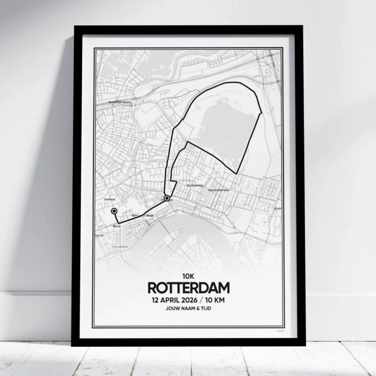 Rotterdam Marathon 10km 2026 poster