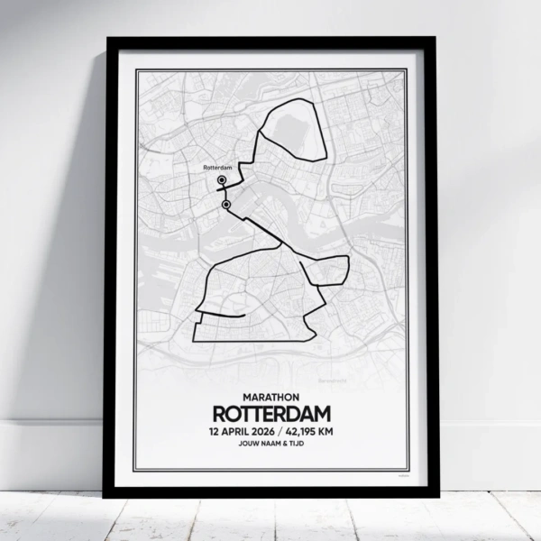 Rotterdam Marathon 2026 poster