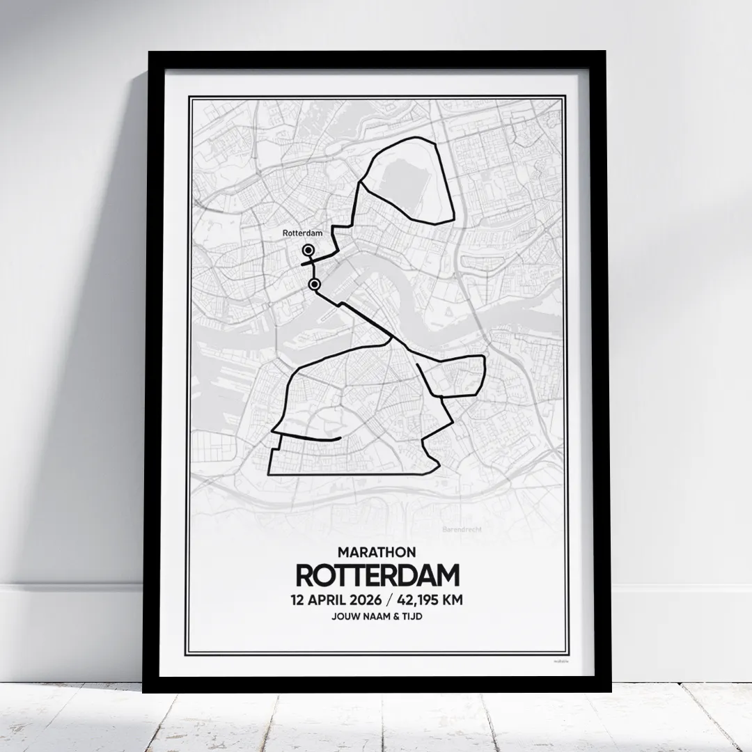 Rotterdam Marathon 2026 poster