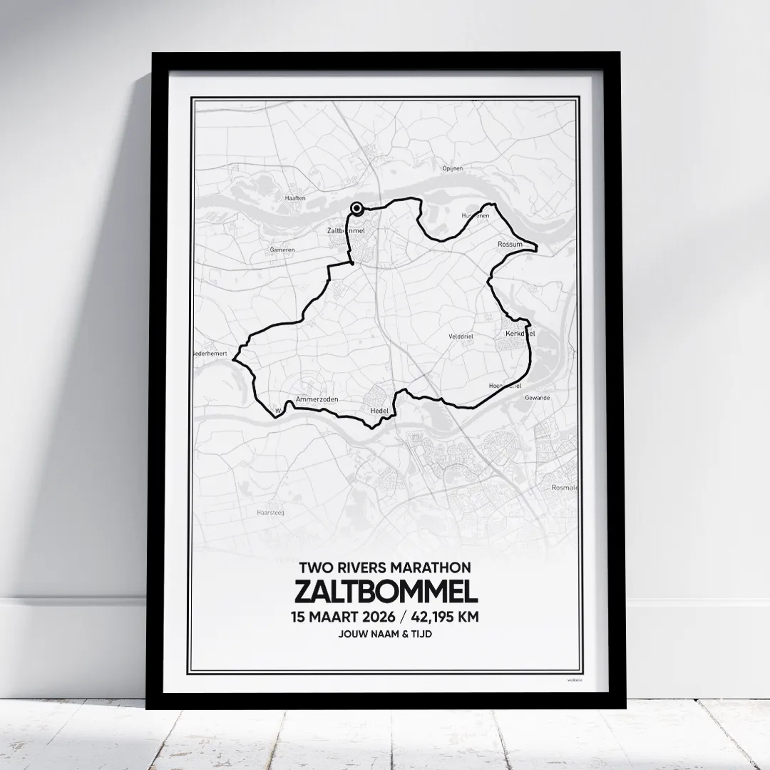 Two Rivers Marathon 2026 poster Two Rivers Marathon 2026 poster