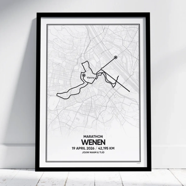 Wenen marathon 2026 poster