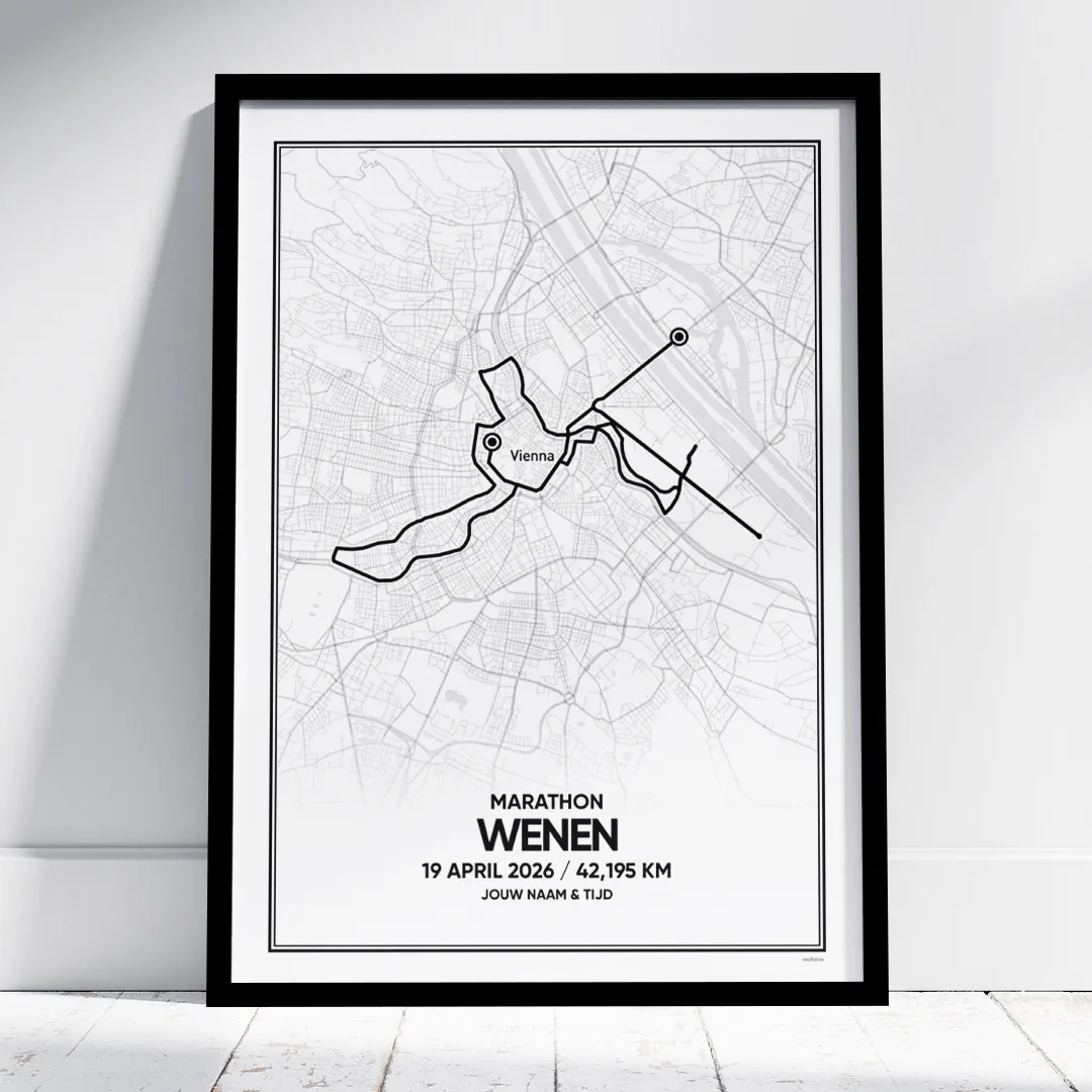 Wenen marathon 2026 poster