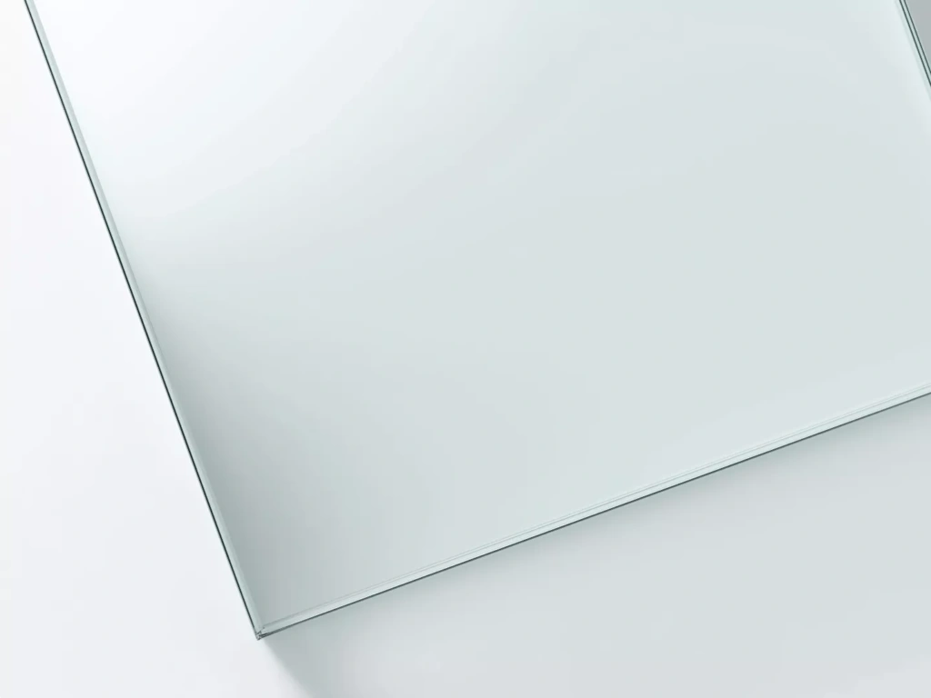 Ontspiegeld glas dat niet reflecteert