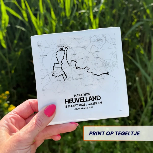 Heuvelland Marathon 2026 print (met naam & tijd) - Image 4