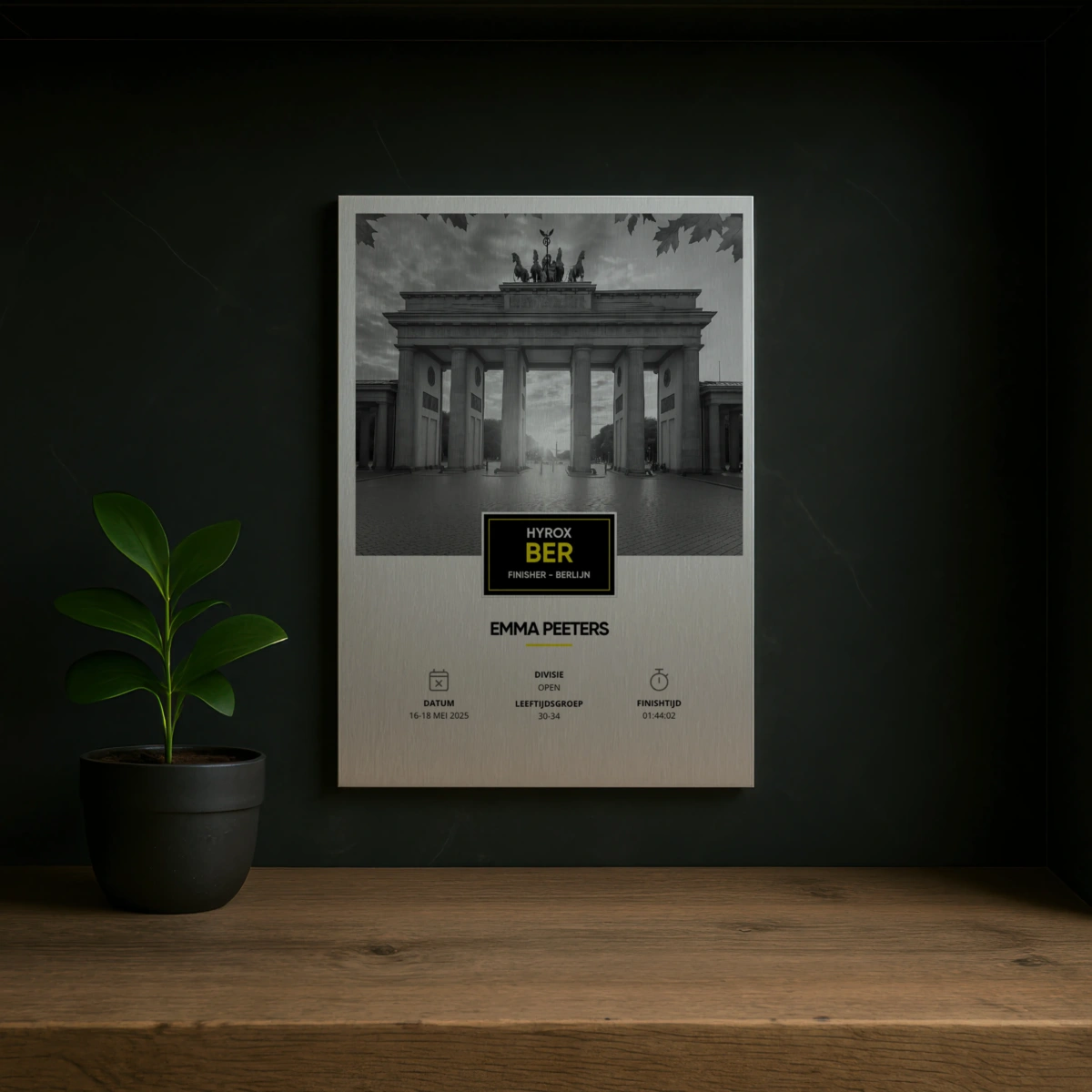 2025 Hyrox Belijn aluminium