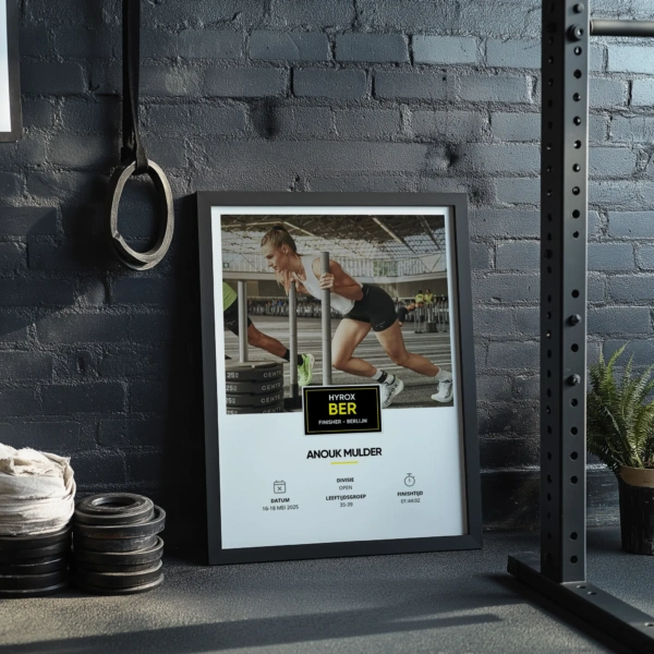 2025 Hyrox Belijn poster
