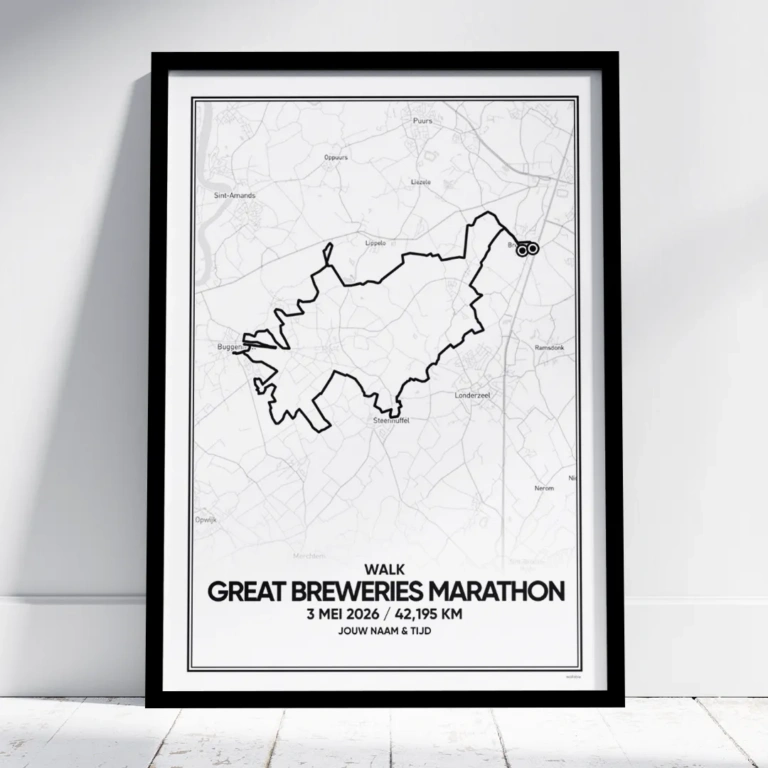 Great Breweries Marathon Walk 2026 poster