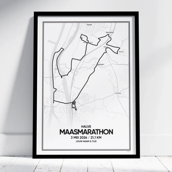 Halve Maasmarathon 2026 poster