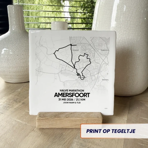 Amersfoort halve marathon 2026 tegeltje
