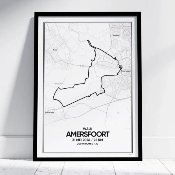 Amersfoort walk 25 km 2026 poster