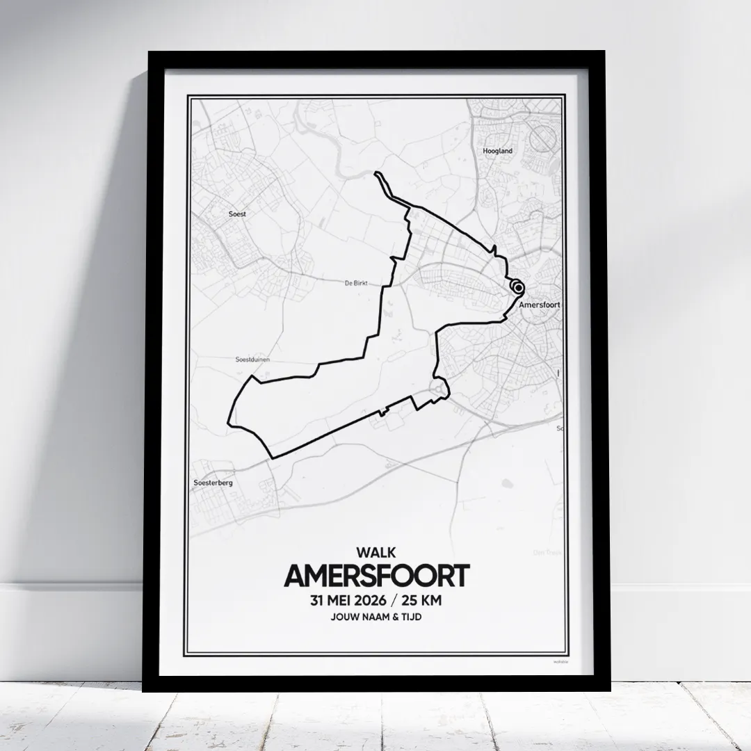 Amersfoort walk 25 km 2026 poster Amersfoort walk 25 km 2026 poster
