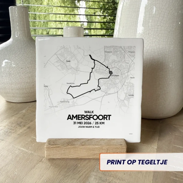 Amersfoort walk 25 km 2026 tegeltje