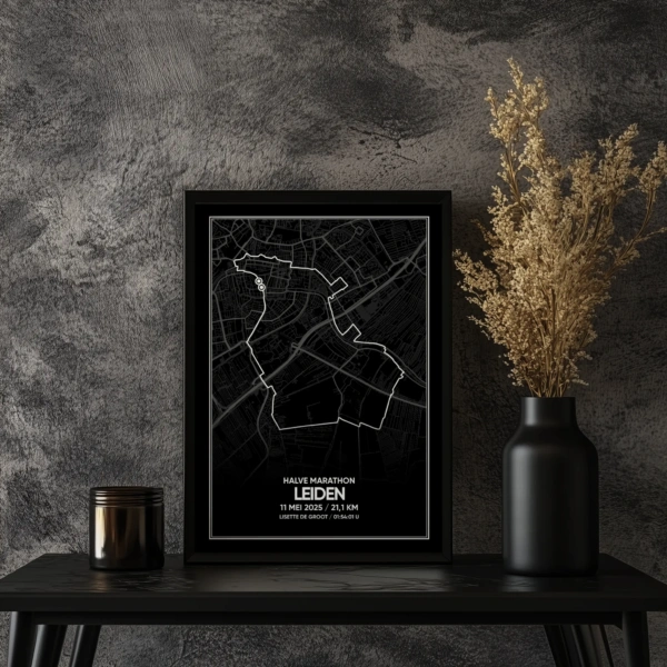 Leiden Halve Marathon zwart