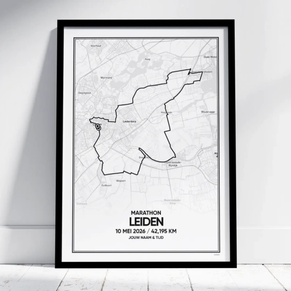 Leiden marathon 2026 poster