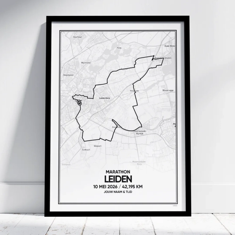 Leiden marathon 2026 poster