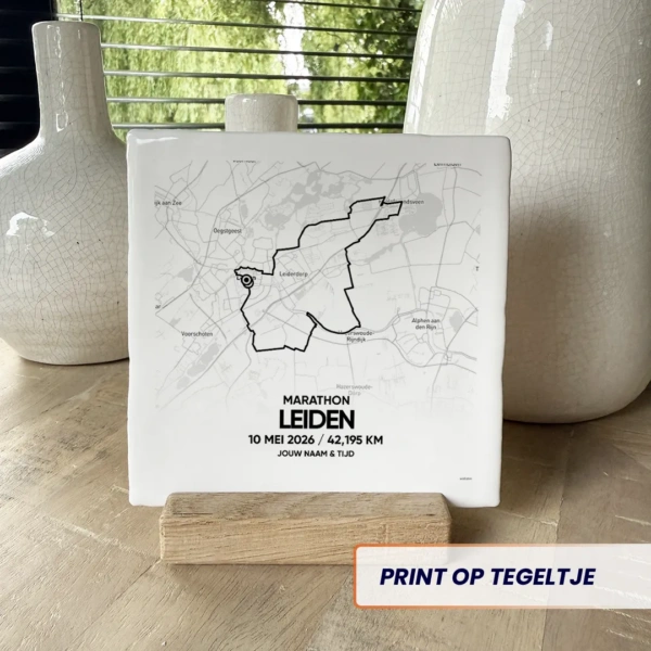 Leiden marathon 2026 tegeltje