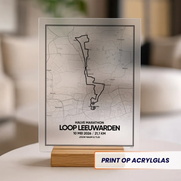Loop Leeuwarden 2026 acrylglas print