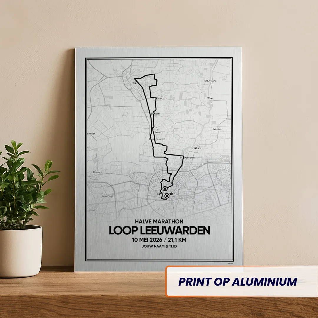 Loop Leeuwarden 2026 aluminium print