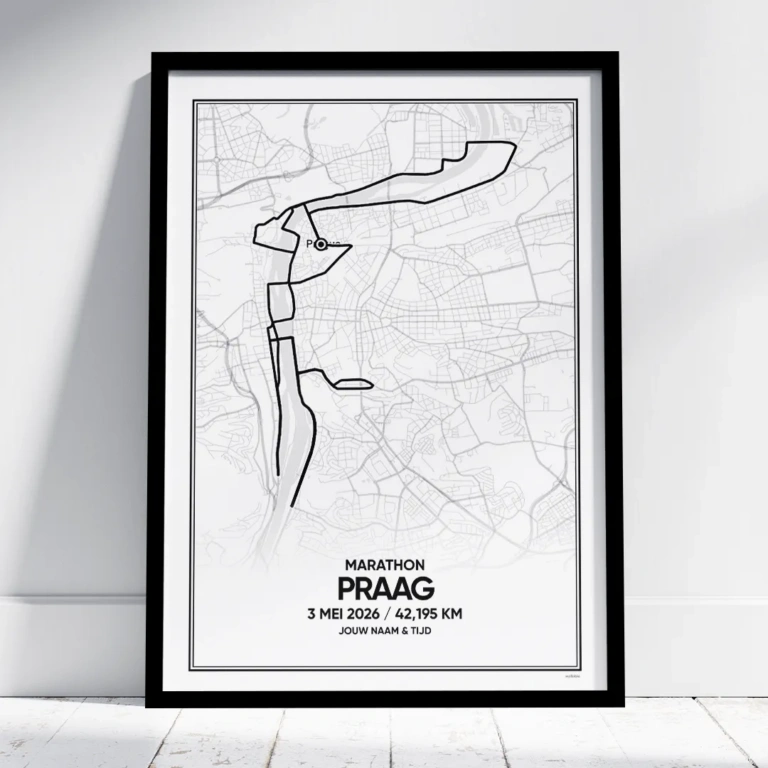 Praag marathon 2026 poster